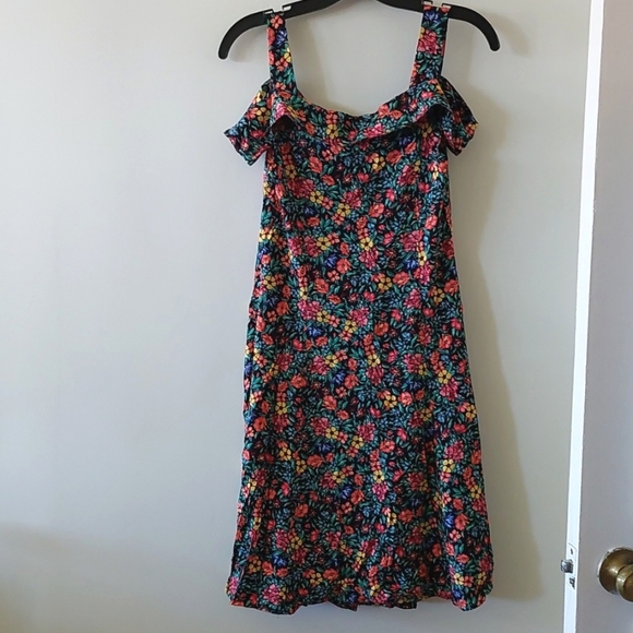 Mango off shoulder dress size M - Picture 2 of 6
